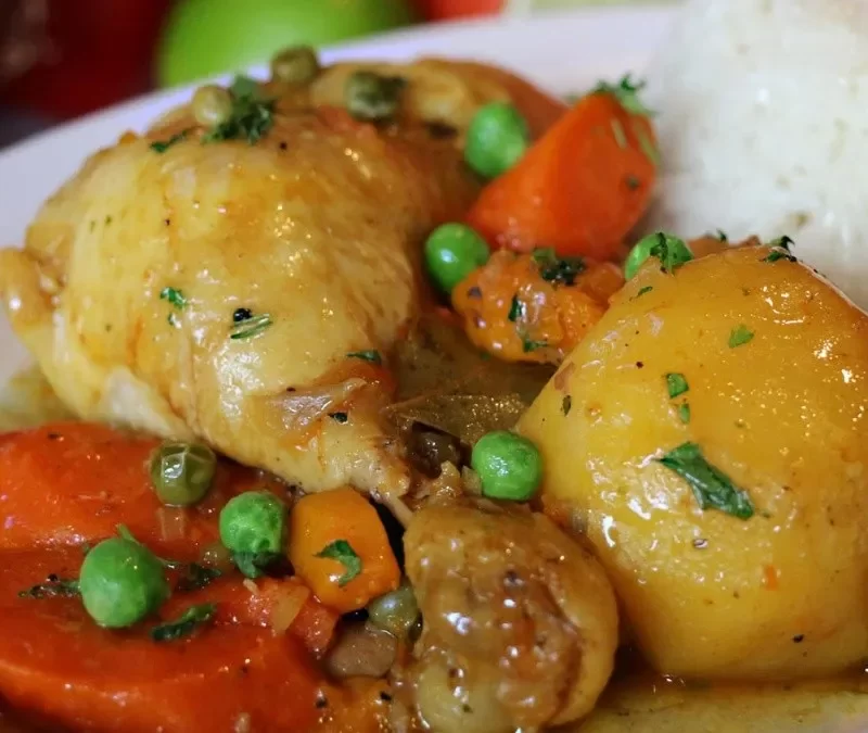 Estofado de pollo peruano