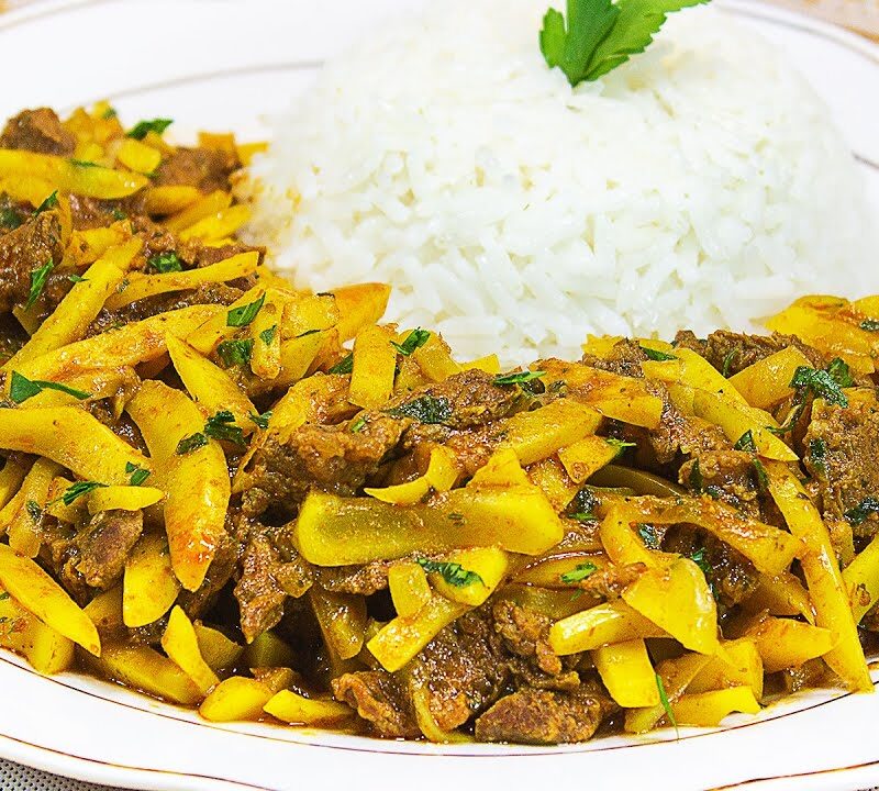 Cómo hacer la Receta del Olluquito con Charqui