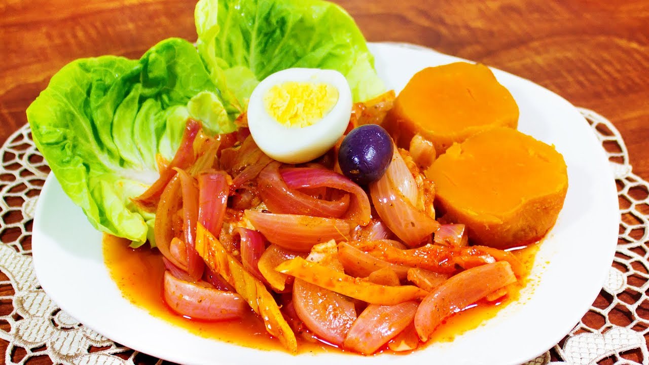 Receta de Escabeche de pollo peruano