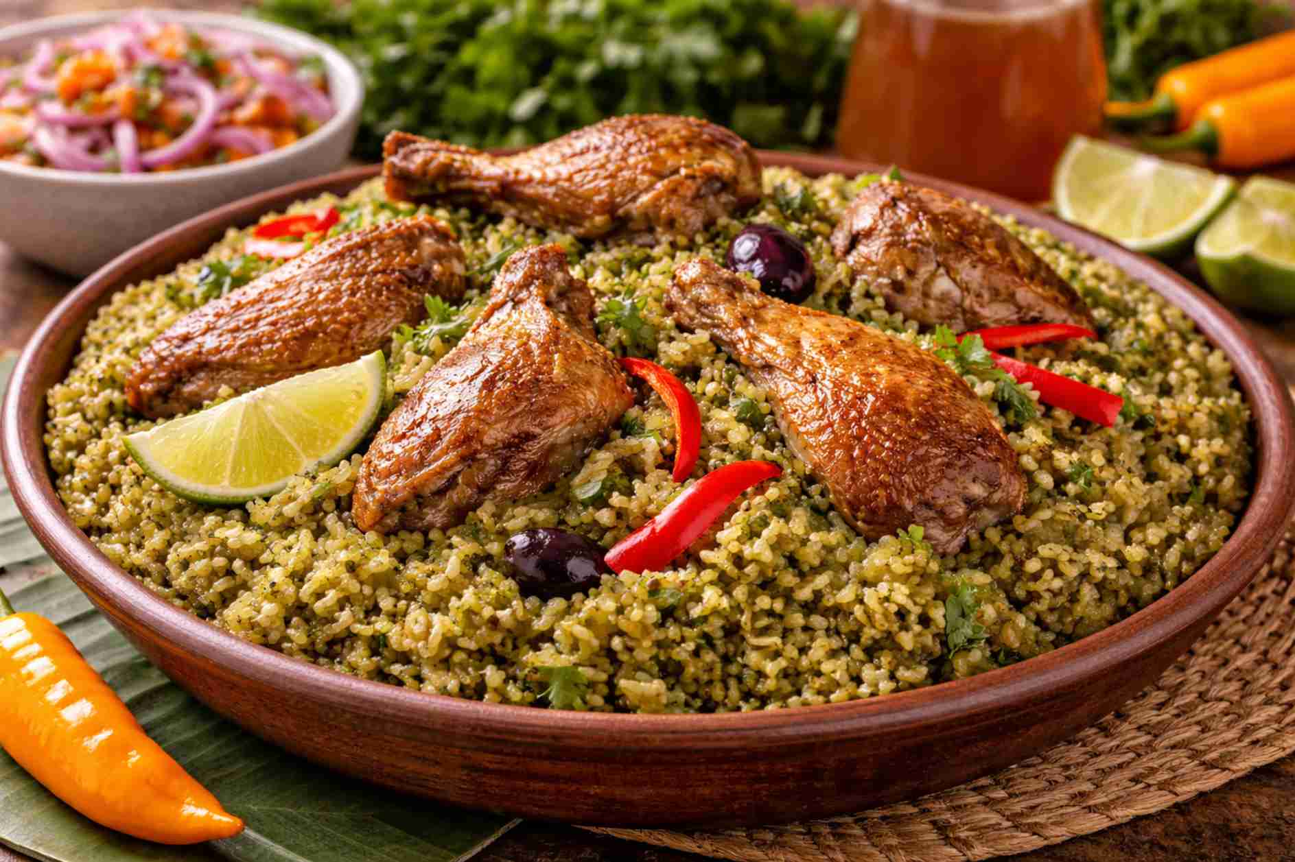 Del campo a la mesa: el origen del arroz con pato a la chiclayana